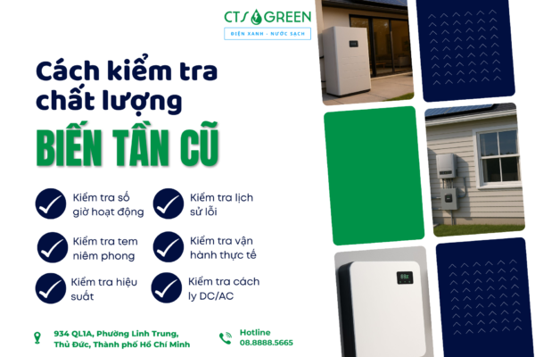 Kiểm tra chất lượng biến tần cũ như nào?