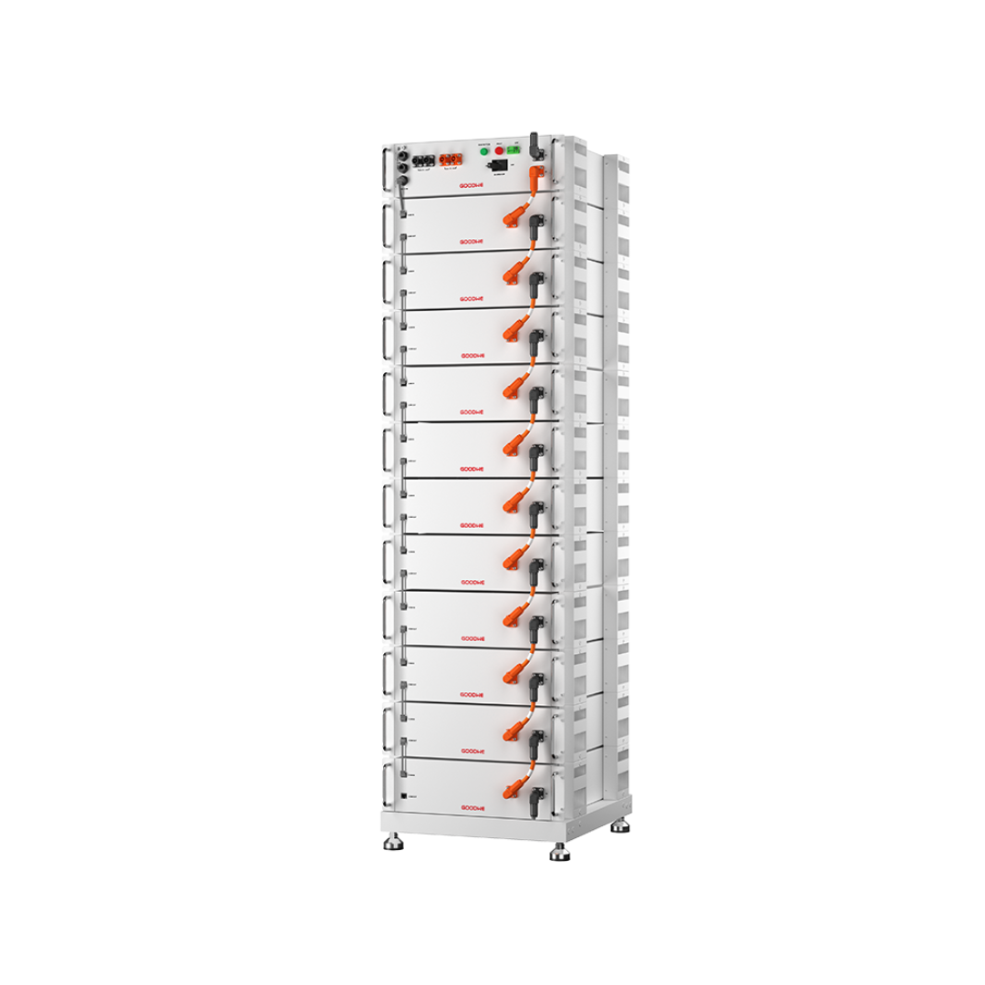 Cấu trúc Pin lithium áp cao GoodWe BAT GW56.3-BAT G10 Kết cấu module linh hoạt của Pin lithium áp cao GoodWe BAT GW56.3-BAT G10.