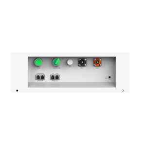 Bảng điều khiển BMS và cổng giao tiếp trên Pin lưu trữ áp cao Dyness STACK100.