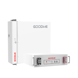 Combo Pin lưu trữ điện áp thấp GoodWe Lynx A LX A5.0-10 lắp đặt kết hợp.