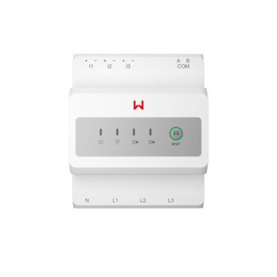 Mặt trước GoodWe Smart Meter GM330 đo đếm 3 pha chính hãng tại CTS Green.
