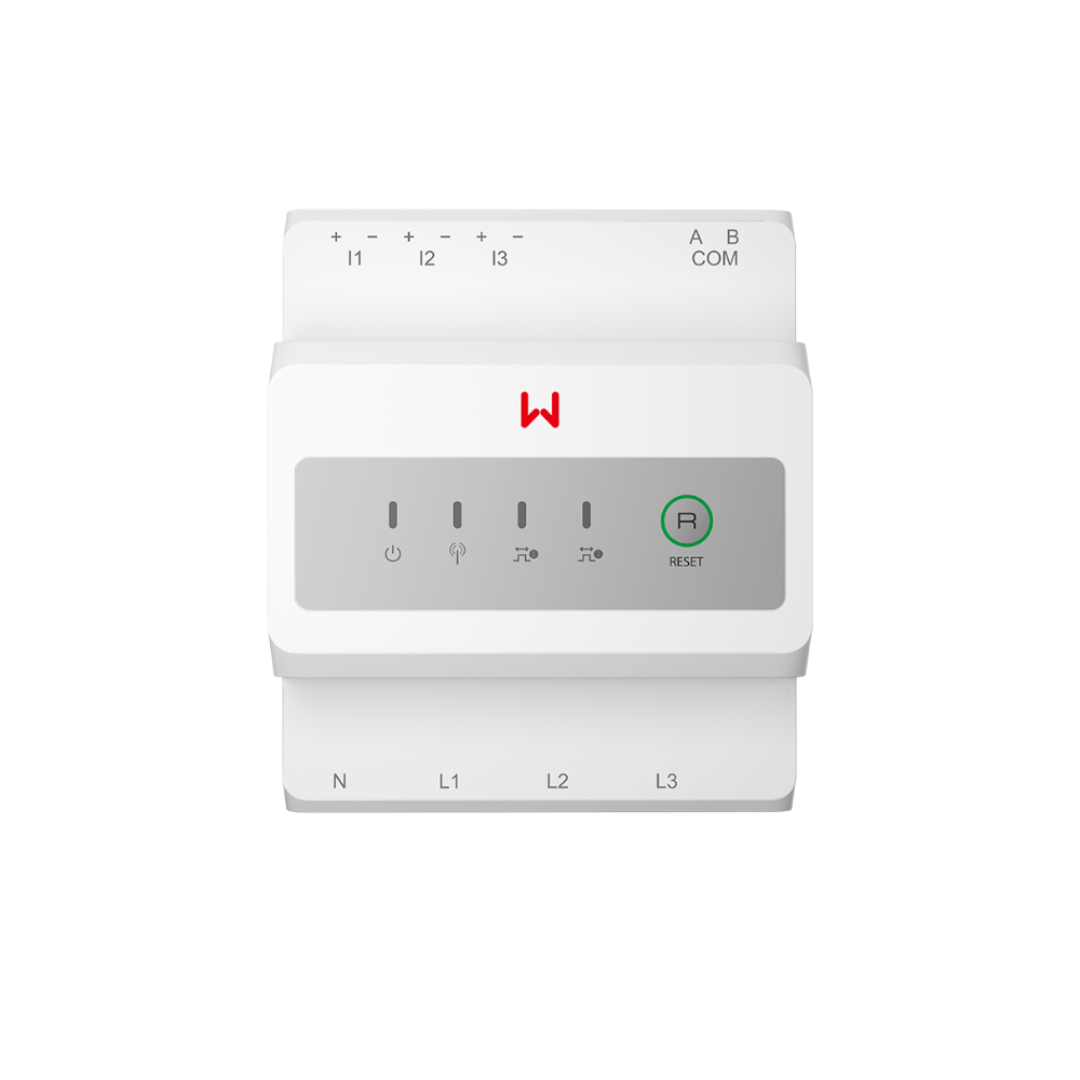 Mặt trước GoodWe Smart Meter GM330 Mặt trước GoodWe Smart Meter GM330 đo đếm 3 pha chính hãng tại CTS Green.