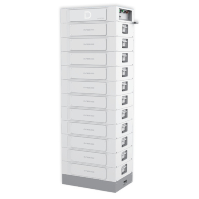 Hệ thống Pin lưu trữ áp cao Dyness STACK100 dung lượng tối đa 76.8kWh.