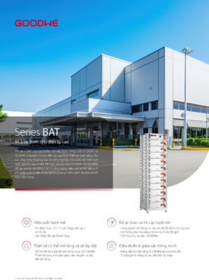 Datasheet Pin lithium áp cao GoodWe BAT GW51.2-BAT G10